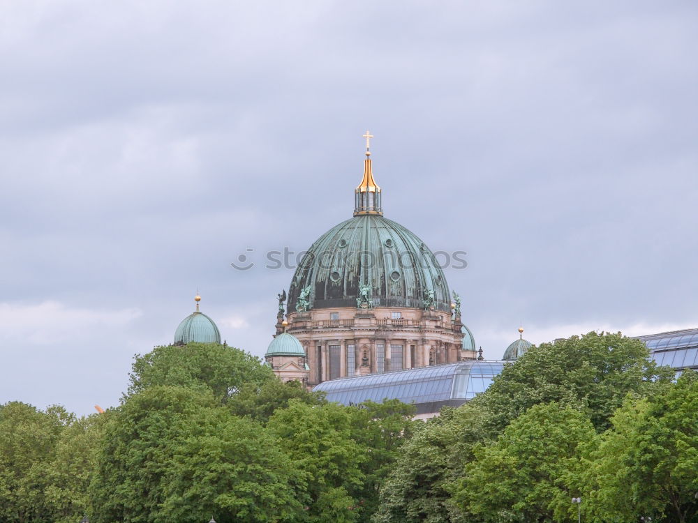 Similar – Image, Stock Photo Berlin Cathedral (Berliner Dom) view with pillars of Museum