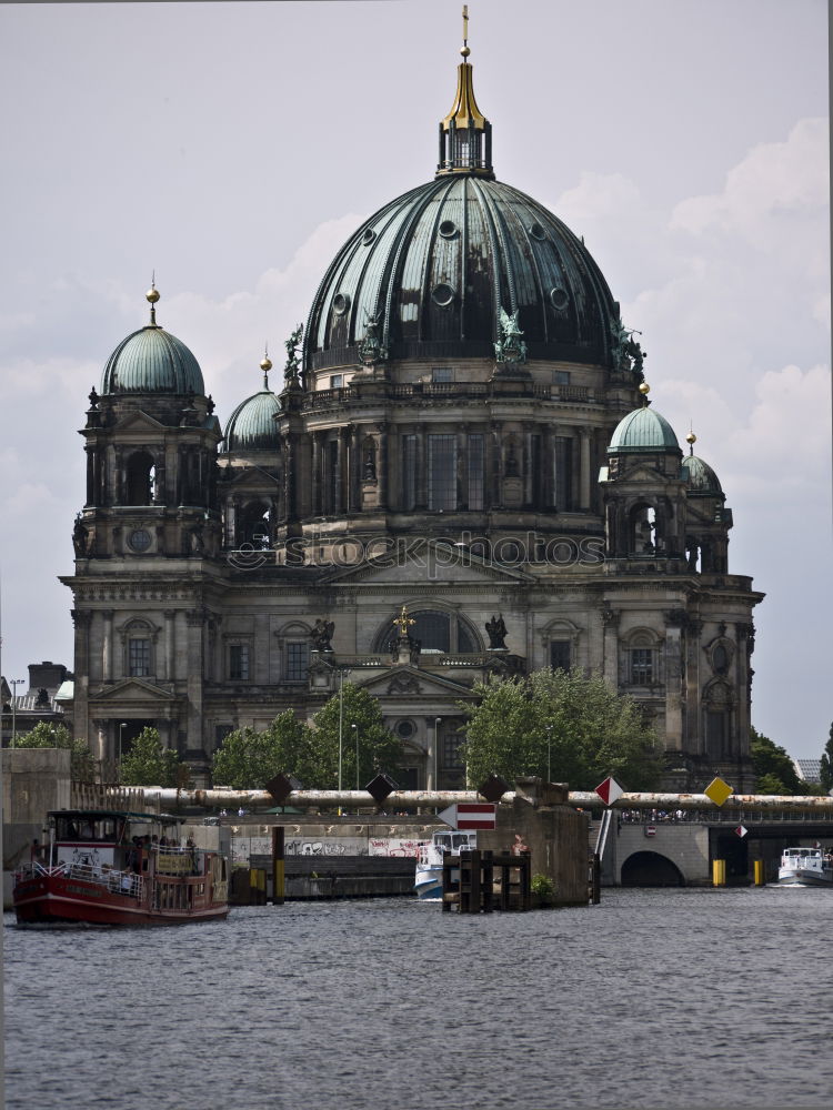 Similar – Image, Stock Photo Berlin Cathedral (Berliner Dom) view with pillars of Museum