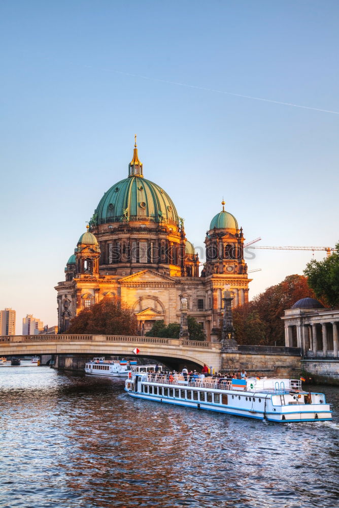 Similar – Berlin Cathedral in the blue hour