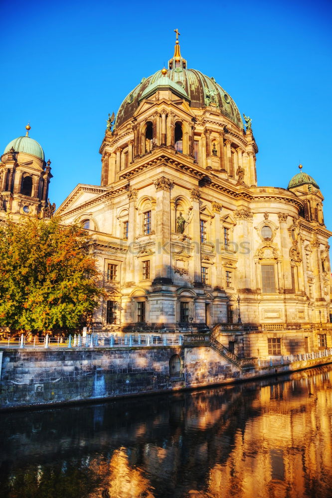 Similar – Bode Museum at sunset