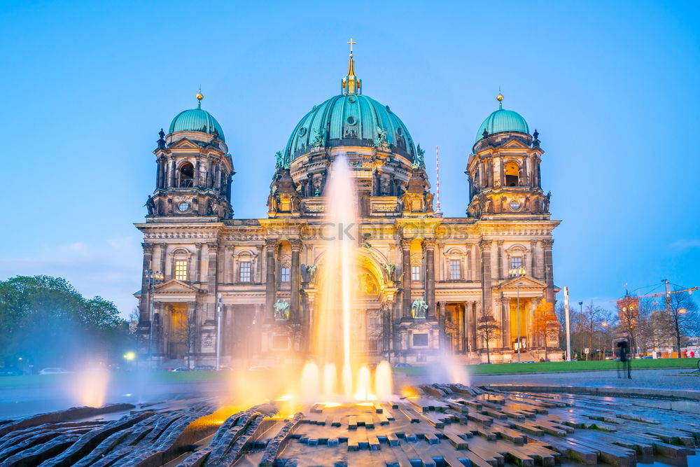 Similar – Image, Stock Photo Berlin Cathedral at night