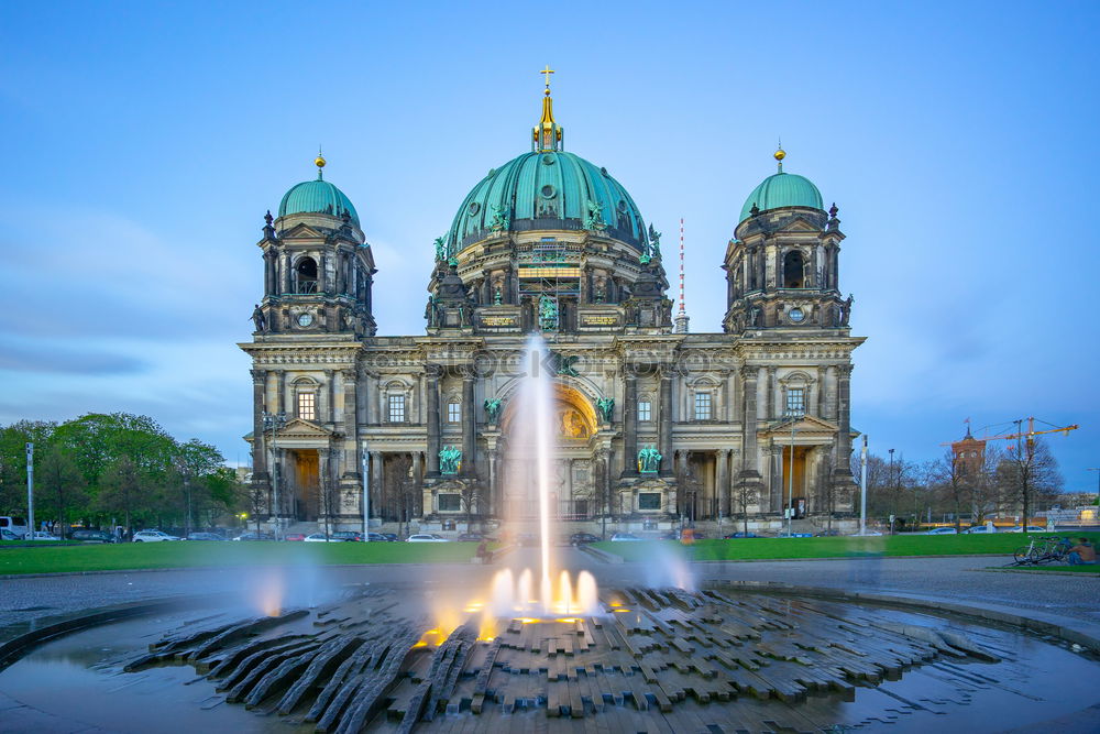 Similar – Image, Stock Photo Berlin Cathedral at night