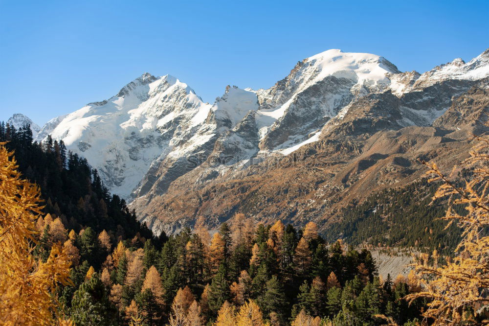 Similar – Berge am Berninapass Natur