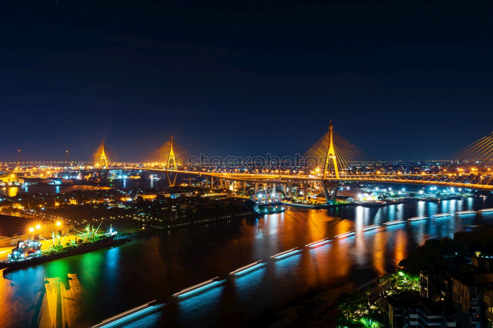 Similar – Cologne Cathedral, Rhine and Hohenzollern Bridge at night