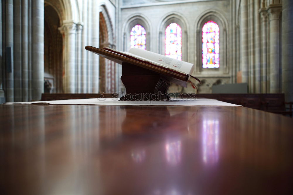 Image, Stock Photo under the benches