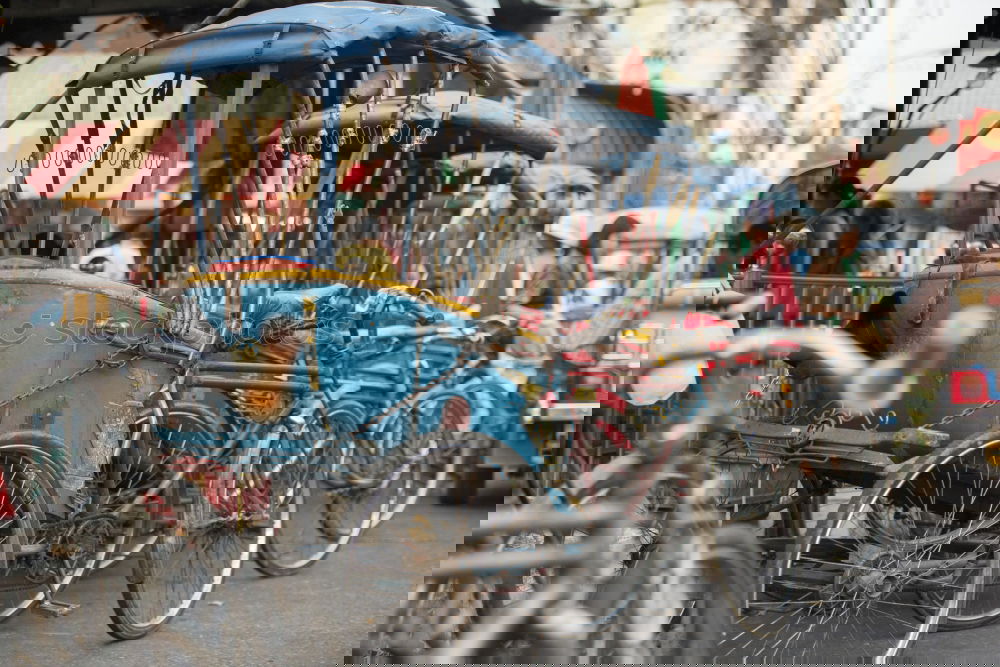 Similar – Image, Stock Photo Traffic in Saigon Muddled