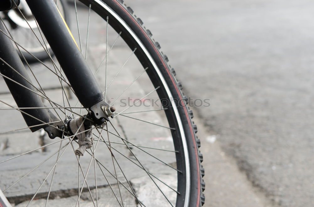 Similar – flat tire Bicycle