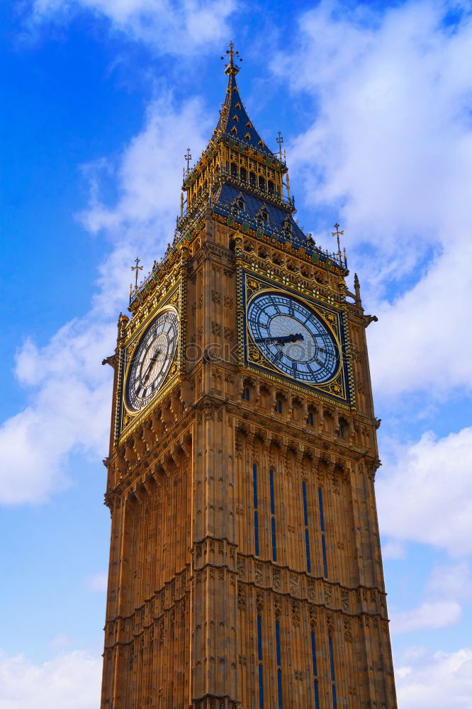 Similar – Image, Stock Photo Big Ben Clock Tower clock