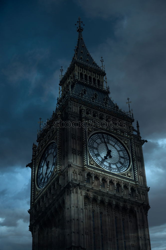 Image, Stock Photo Big Ben Sculpture