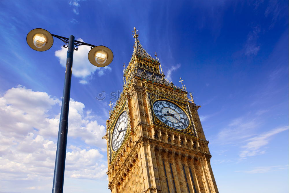 Similar – Big Ben in the sky London