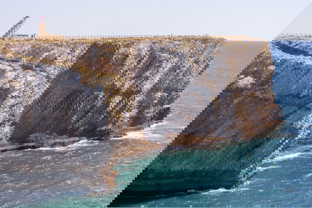 Similar – Image, Stock Photo Lighthouse at Cabo Carvoeiro 2