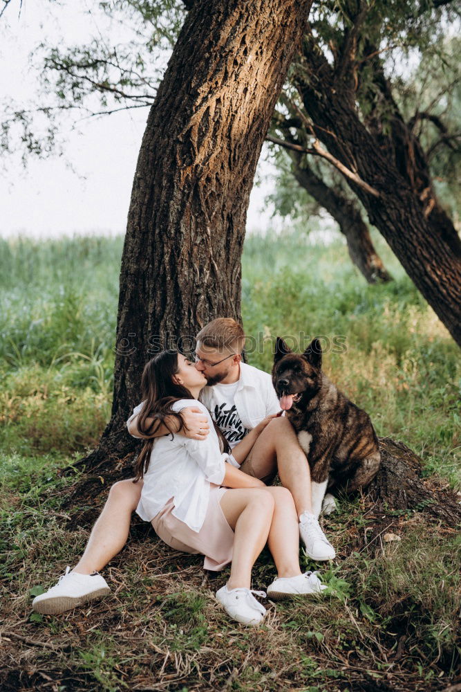 Similar – Image, Stock Photo Family spending vacation time together on a picnic