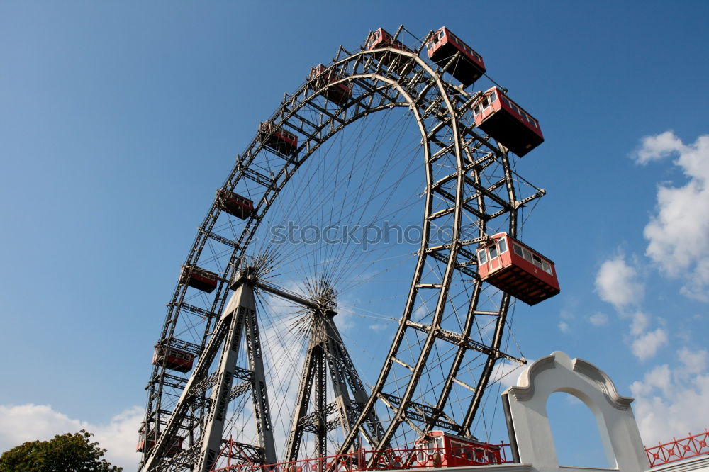 Similar – Riesenrad Wien Stahl