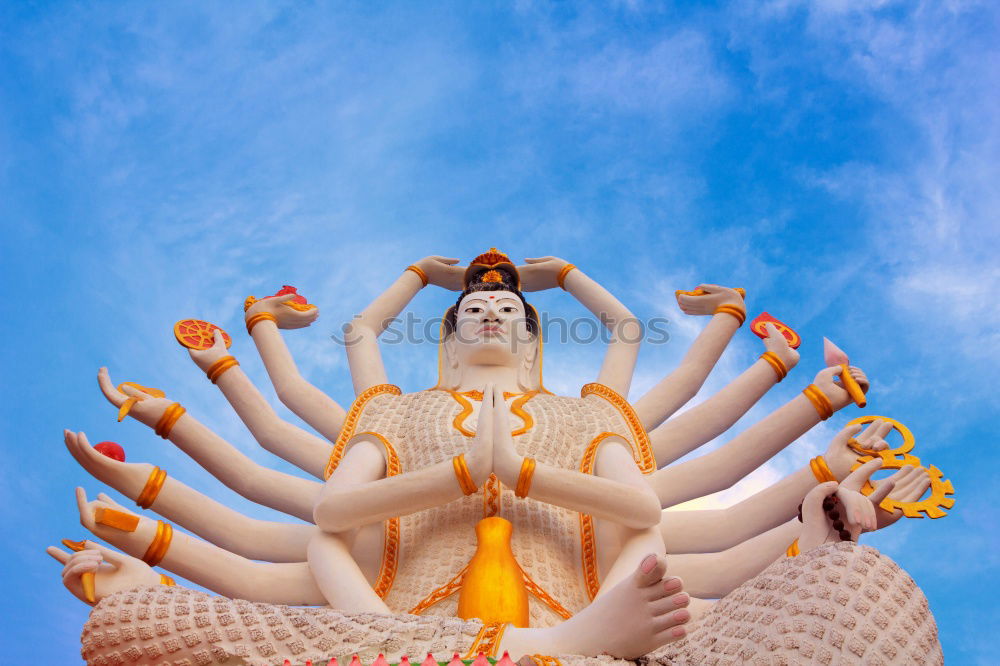 Similar – Image, Stock Photo Golden Buddha statue