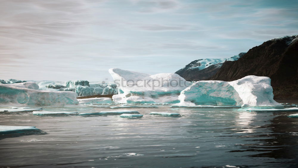 Similar – Image, Stock Photo Antarctica Wild Nature Landscape
