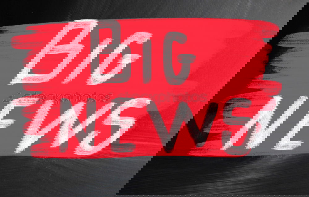 Similar – Image, Stock Photo Envelope with FAKE NEWS newspapers over red