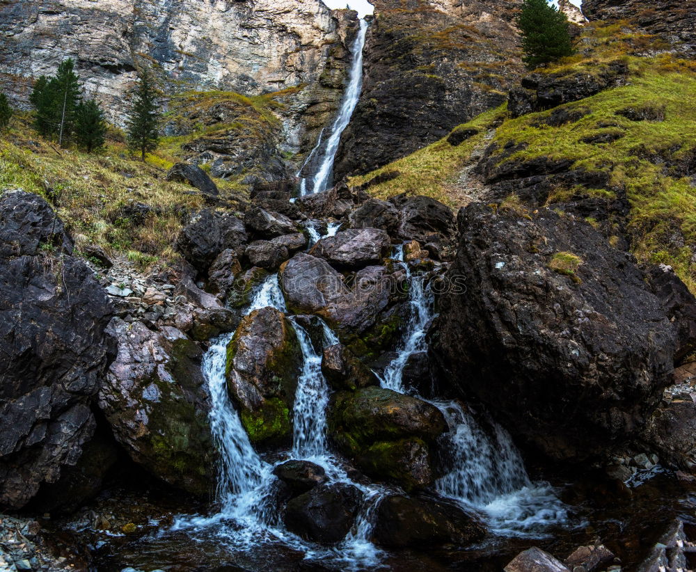 Miniature waterfall