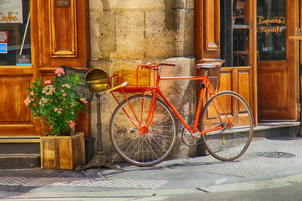 Similar – das rad Fahrrad Zebra