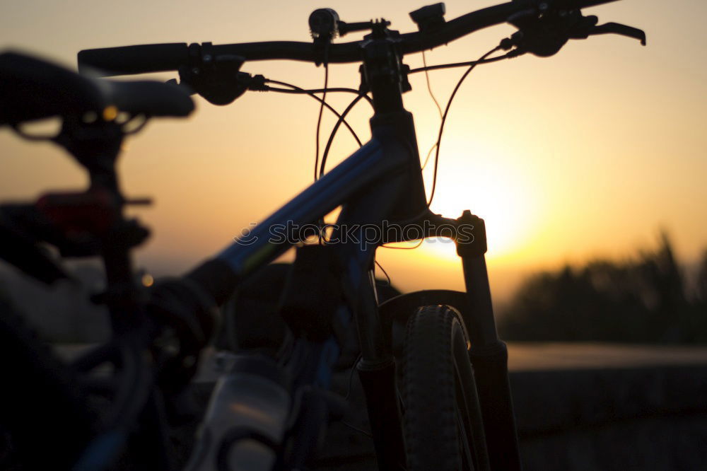 Similar – Foto Bild Pause Fahrrad Ständer