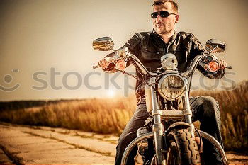 Similar – Image, Stock Photo Couple sitting in car Car