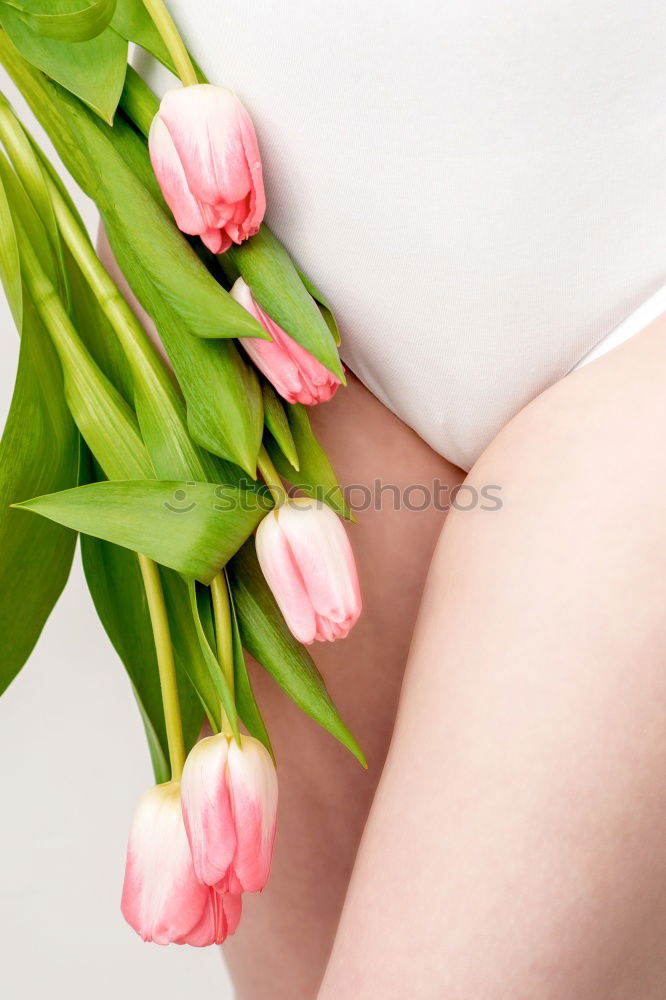 Image, Stock Photo milk bath shooting