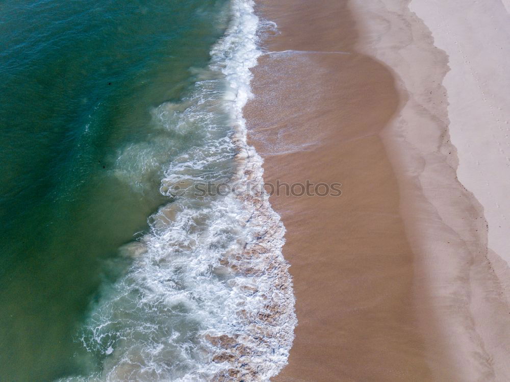 Beautiful aerial view of the coast