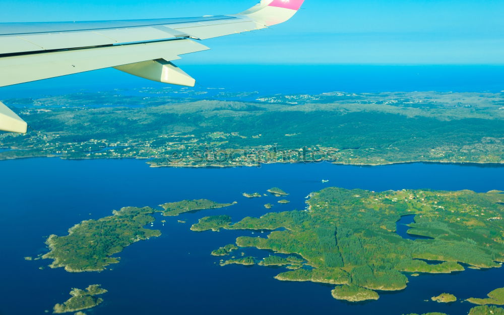 Similar – Image, Stock Photo Lake Tegel from the plane