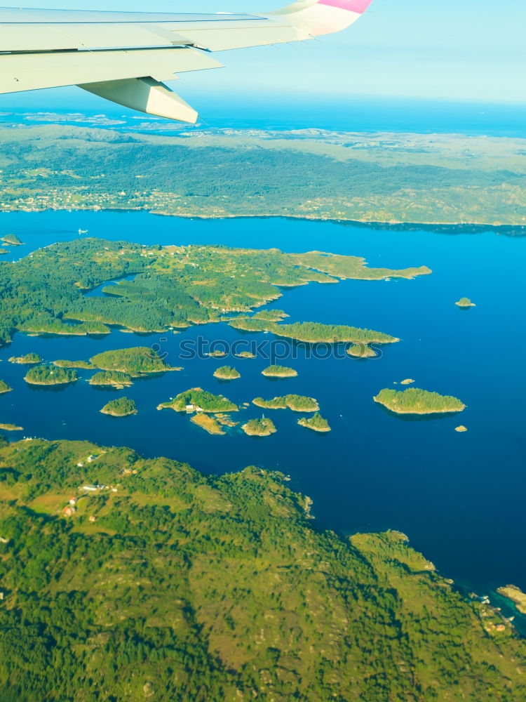 Similar – Image, Stock Photo Lake Tegel from the plane