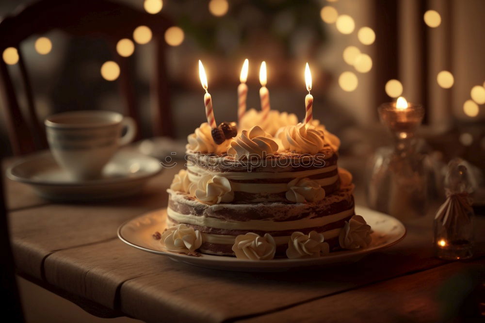 Similar – Image, Stock Photo light and tasty Cake