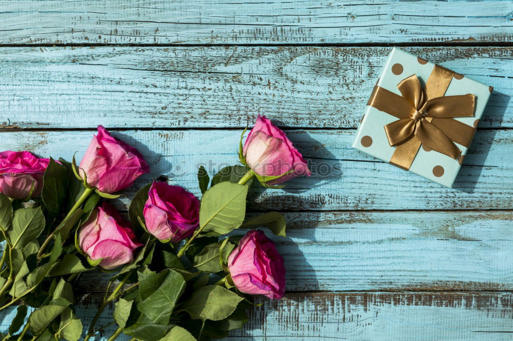 Similar – Image, Stock Photo Packing the bouquet, step by step 2