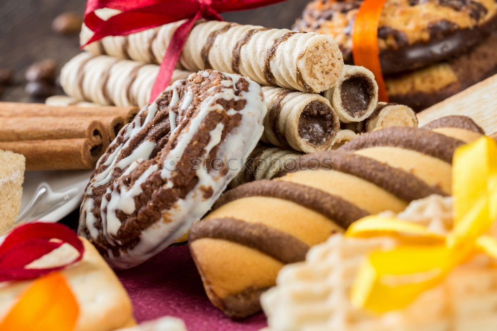 Similar – plate full of christmas cookies