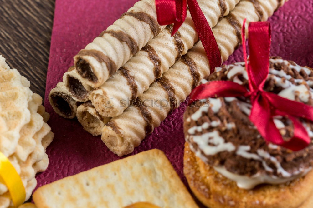 Similar – plate full of christmas cookies