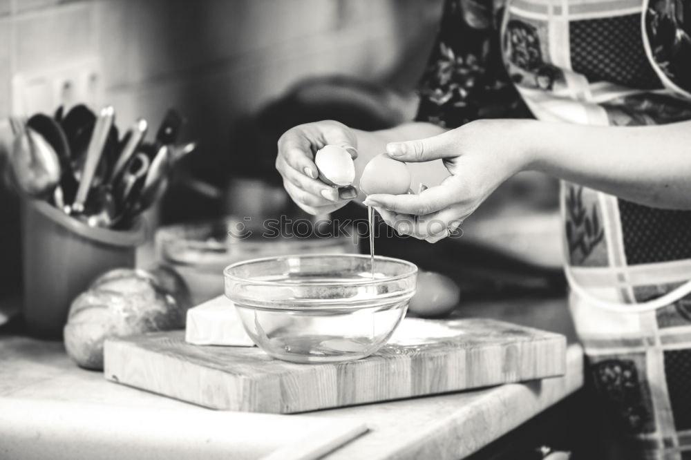 Similar – Image, Stock Photo Hand pouring milk to glass on iced espresso with copy space