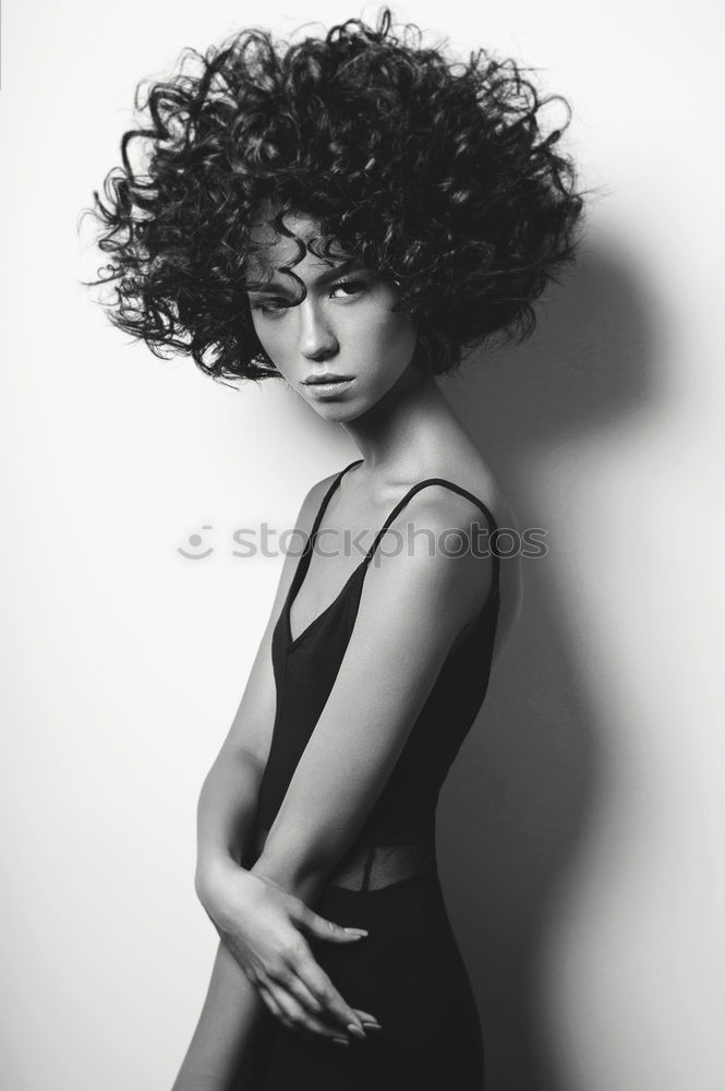 Similar – Image, Stock Photo Pretty stylish Asian woman posing in studio