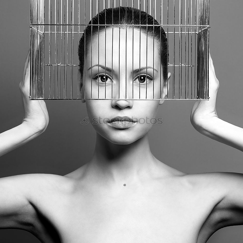 Similar – Image, Stock Photo talking behind my back