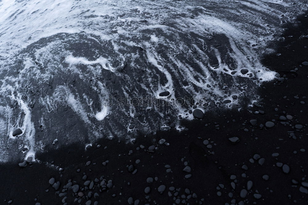 Similar – Image, Stock Photo A lot of sea and a very strong surf on the rocks.