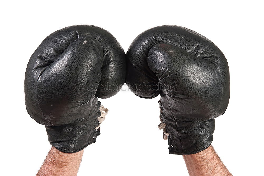 Similar – Image, Stock Photo very old brown boxing gloves