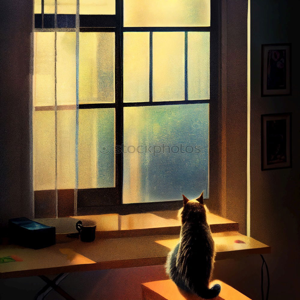 Similar – Black Cat’ Window