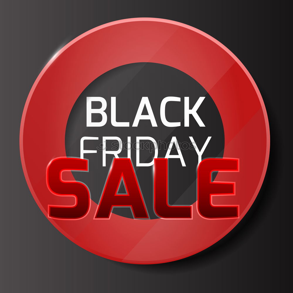 Similar – Image, Stock Photo Black friday concept