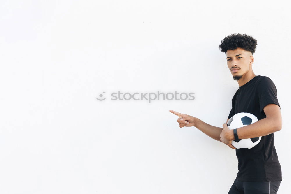 Similar – Afro young man using mobile phone and fixed gear bicycle.