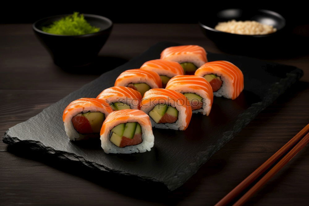 Similar – Image, Stock Photo tasty sushi Food Fish