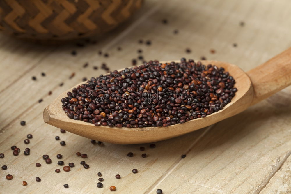 Similar – Image, Stock Photo Seeds of poppy in a wooden bowl