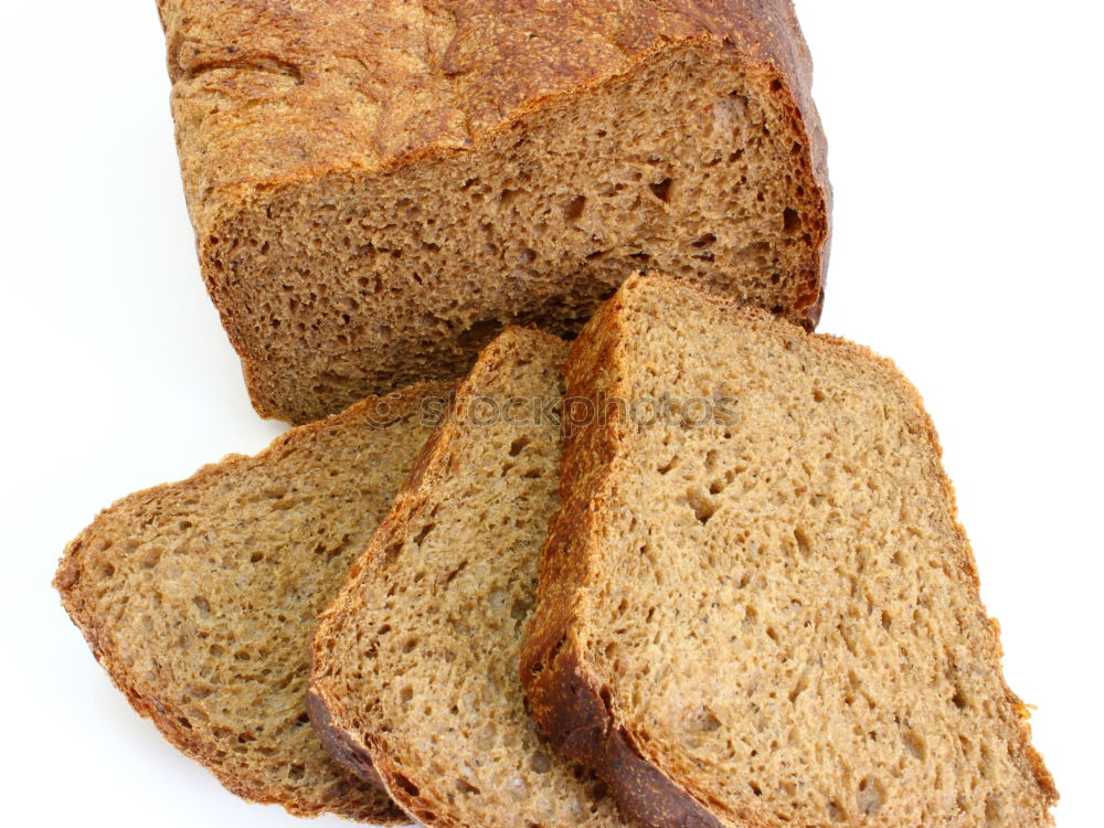 Similar – Image, Stock Photo Slice of bread on plate