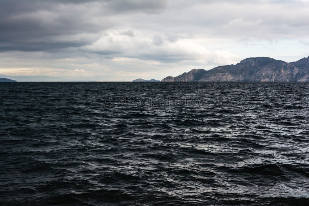 Similar – Lake with boat