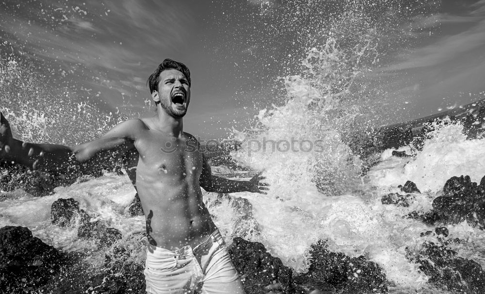 Similar – Image, Stock Photo Day 1 Stranded Ocean Drown