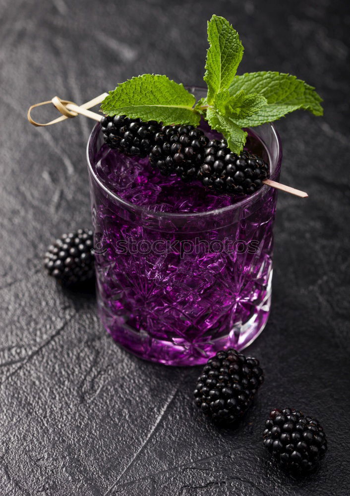 Similar – Blackberry Mocktail