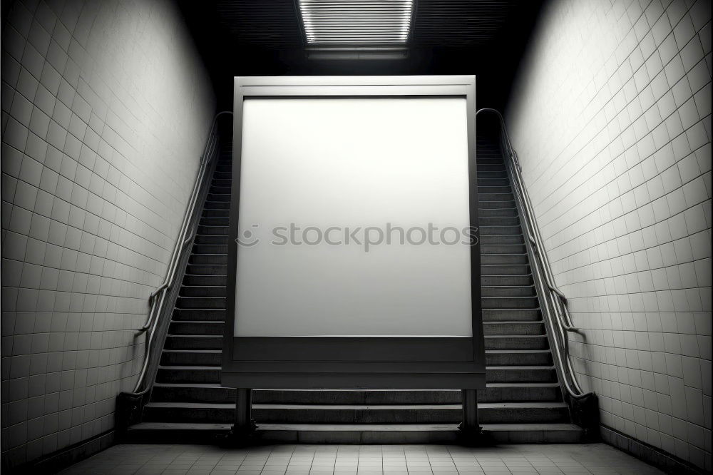 Similar – Image, Stock Photo Safe world. Street Tunnel