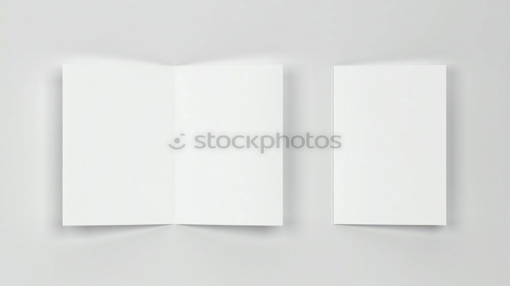 Similar – blank pages Book Reading