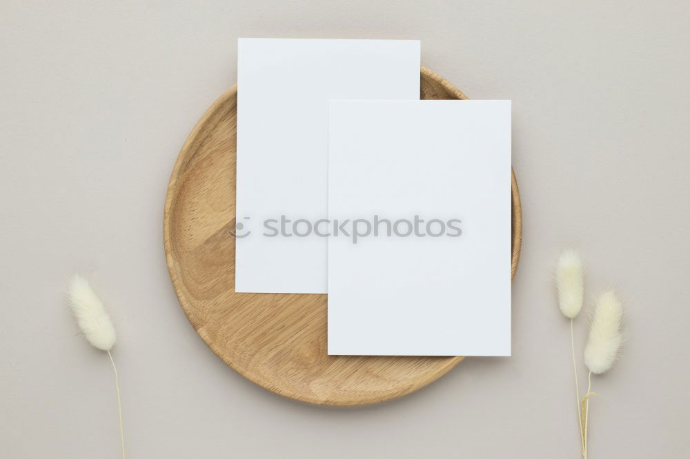 Similar – Image, Stock Photo three empty old postcards