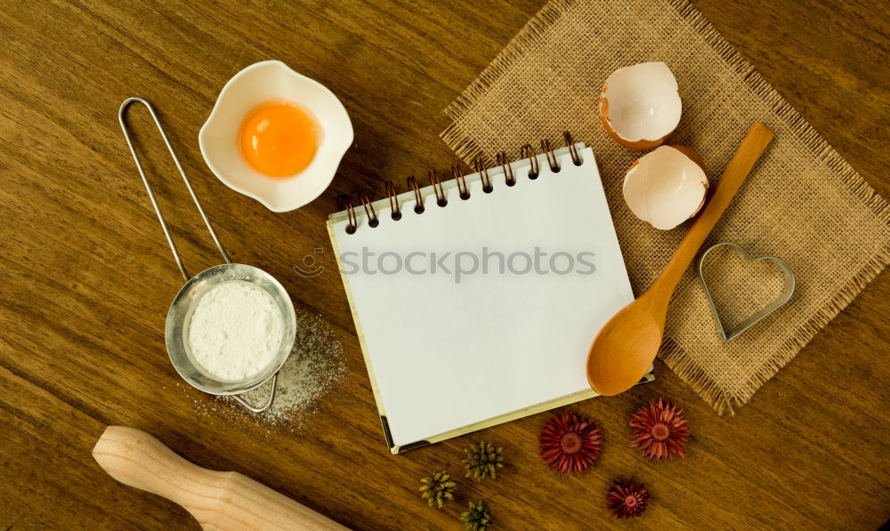 Similar – Image, Stock Photo dough and ingredients